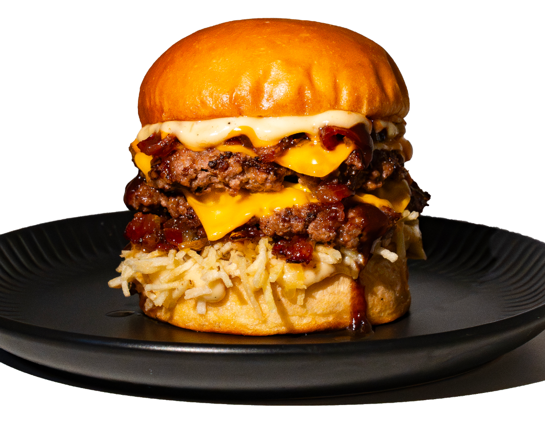 Deliciosa hamburguesa gourmet